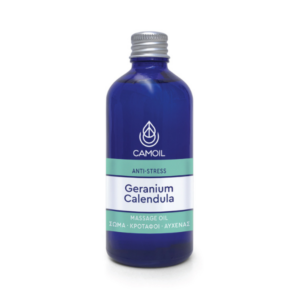 Zarbis Camoil Johnz Anti-Stress Βιολογικό Έλαιο Καλέντουλας για Μασάζ 100ml