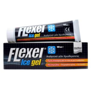 Flexel Ice Gel αναλγητικό gel κρυοθεραπείας 100ml για μυϊκούς πόνους