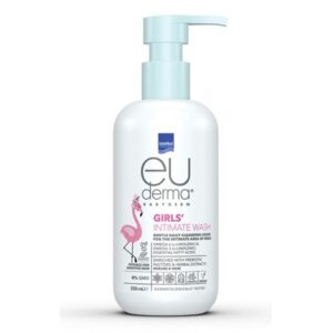 InterMed Euderma Baby Girls Intimate 250ml καθαριστικό υγρό για την ευαίσθητη περιοχή των κοριτσιών