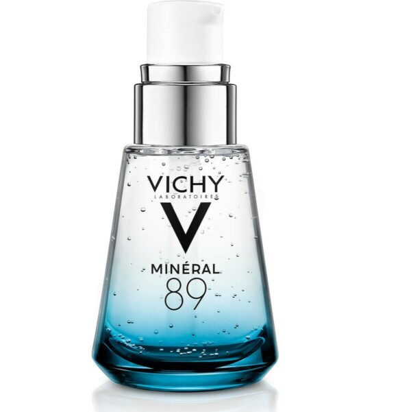 Vichy Minéral 89 Booster 30ml με Υαλουρονικό Οξύ και Ηφαιστειακό Νερό για ενυδάτωση και ενίσχυση του δερματικού φραγμού της επιδερμίδας.