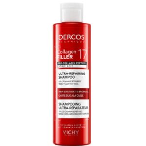 VICHY DERCOS Collagen 17 Filler Σαμπουάν Κατά της Τριχόπτωσης και της Θραύσης των Μαλλιών 200ml