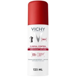 Vichy Clinical Control Αποσμητικό Σπρέι Για 96ώρες Προστασίας 125ml