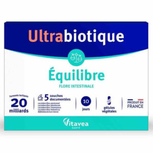 Ultrabiotique Balance-Equilibre 10 Days Προβιοτικά Στελέχη, 10 κάψουλες