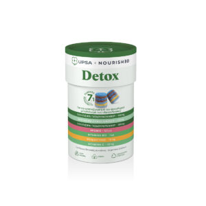 Upsa X Nourished Detox για Αποτοξίνωση, 30 ζελεδάκια