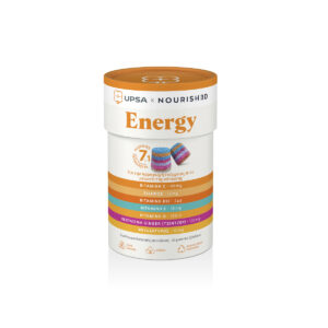 UPSA Nourished Energie Πολυβιταμίνη για Ενέργεια & το Νευρικό Σύστημα 30 ζελεδάκια