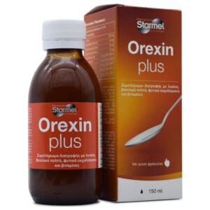 Orexin Plus Σιρόπι για την Καταπολέμηση της Ανορεξίας & της Απώλειας Όρεξης, 150ml