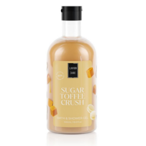 Lavish Care Sugar Toffee Shower Gel 500ml αφρόλουτρο με άρωμα καραμέλας και toffee για καθημερινό καθαρισμό και απαλότητα της επιδερμίδας