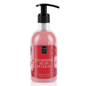 Lavish Care Charming Ruby Potion Pomegranate Body Cream 300ml ενυδατική κρέμα σώματος με ρόδι για απαλότητα, θρέψη και πολυτελές άρωμα