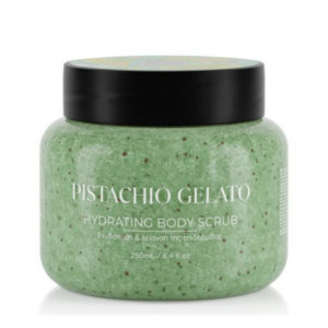 Lavish Care Hydrating Body Scrub Pistachio Gelato 250ml απολεπιστικό σώματος με ενυδατική δράση και άρωμα παγωτού φιστίκι