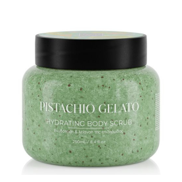 5200410663924 Lavish Care Hydrating Body Scrub Pistachio Gelato 250ml απολεπιστικό σώματος με ενυδατική δράση και άρωμα παγωτού φιστίκι