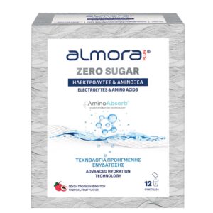 Almora Plus Zero Sugar Amino Absorb Ηλεκτρολύτες χωρίς Ζάχαρη 12 Φακελίδια