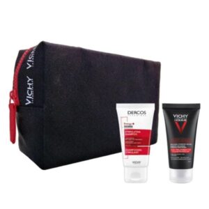 Vichy Promo Homme Structure Force Αντιγηραντική Κρέμα 50ml & Δώρο Dercos Σαμπουάν Κατά της Τριχόπτωσης 50ml, 1σετ