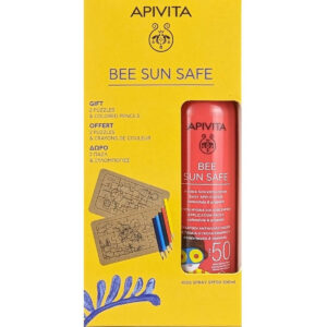 Apivita Set Bee Sun Safe Spf50 Hydra Sun Kids Lotion 200ml + Δώρο Παζλ 2τμχ & Ξυλομπογιές 5τμχ