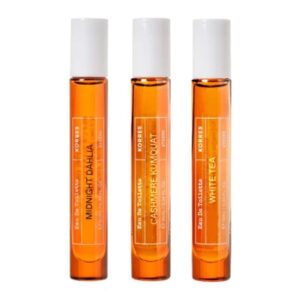 Korres Bestsellers Vial Trio Gift Set με Midnight Dahlia, Cashmere Kumquat και White Tea Eau de Toilette 10ml