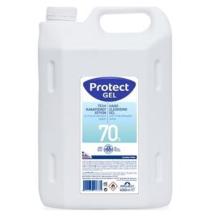 Protect Gel Gel Χεριών με Αντισηπτική Δράση και με 70% Αλκοόλη 4lt