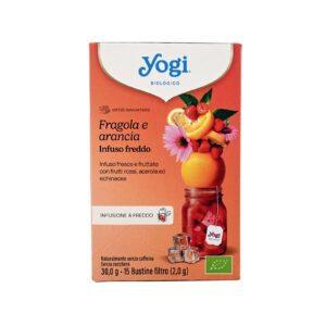 Yogi Tea Βιολογικό Τσάι Cold Brew Φράουλα & Πορτοκάλι, 15x2g