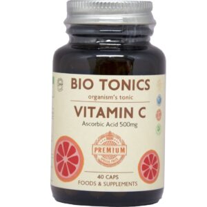 Bio Tonics Vitamin C 500mg 40 Κάψουλες