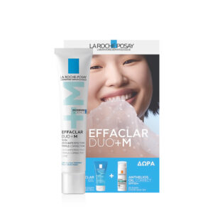 La Roche Posay Promo with Effaclar Duo+M 40ml & Effaclar Gel 50ml & Anthelios Oil Correct Spf50+ 3ml