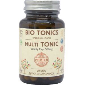Bio Tonics Multi Tonic Πολυβιατμίνουχος Φόρμουλα για Τόνωση & Ενέργεια 30caps