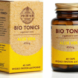 Bio Tonics Aloe Vera 450mg 40 κάψουλες
