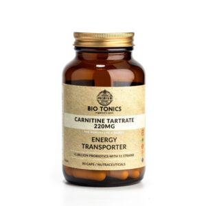 Bio Tonics L-Carnitine Tartrate Συμπλήρωμα Διατροφής με Καρνιτίνη 220mg 90 κάψουλες Bio Tonics
