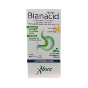 ABOCA Neo Bianacid Για Οξύτητα Και Παλινδρόμηση Με Γεύση Λεμόνι 14 Δισκία