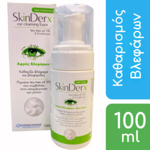 Zwitter Skinderx Αφρός Καθαρισμού Βλεφάρων με 5% Tea Tree Oil & Dimethicone 100ml